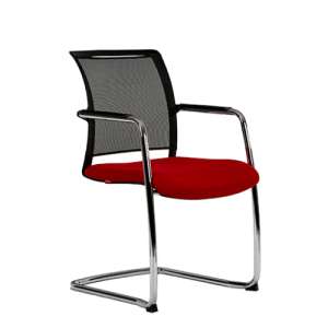 صندلی اداری نیلپر مدل OCC 450 پایه آبکاری شده